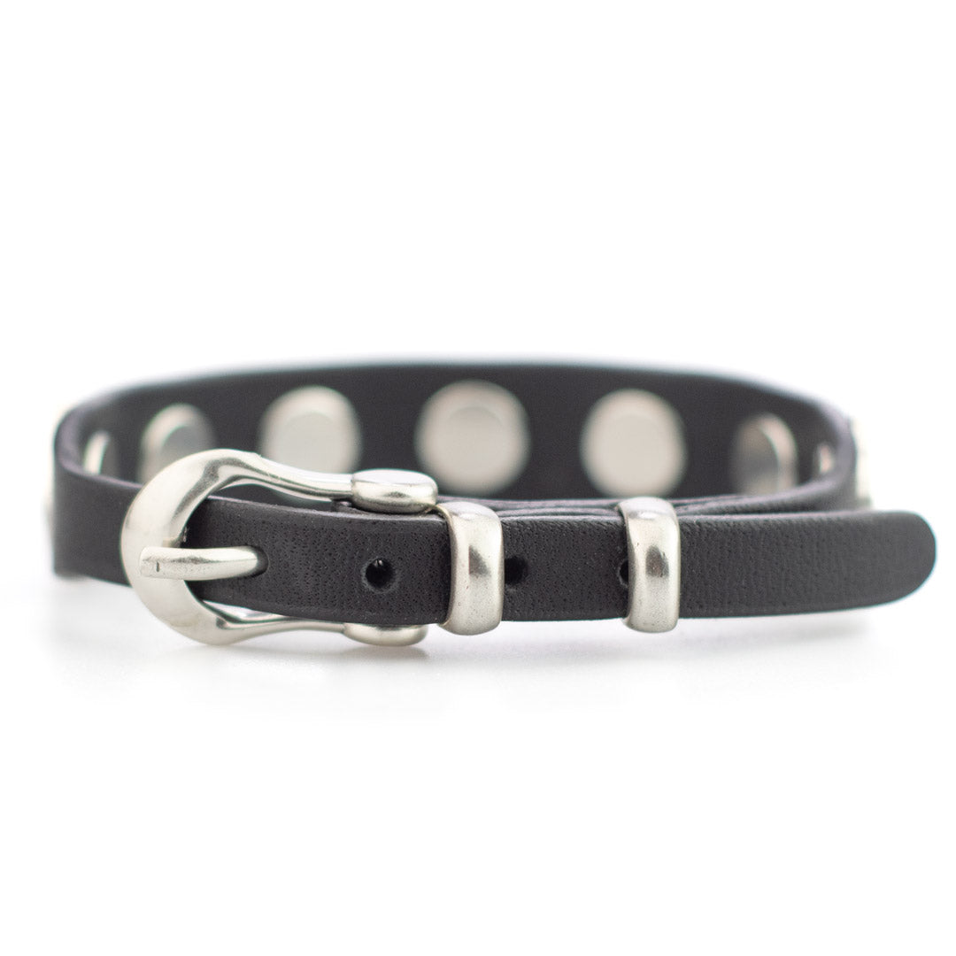 Yiyang Bracciale Ispirazionale Per Donna In Pelle E Acciaio – Versetti Della Bibbia, Regalo Religioso