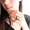 My Heart Tulsi Leather Ring