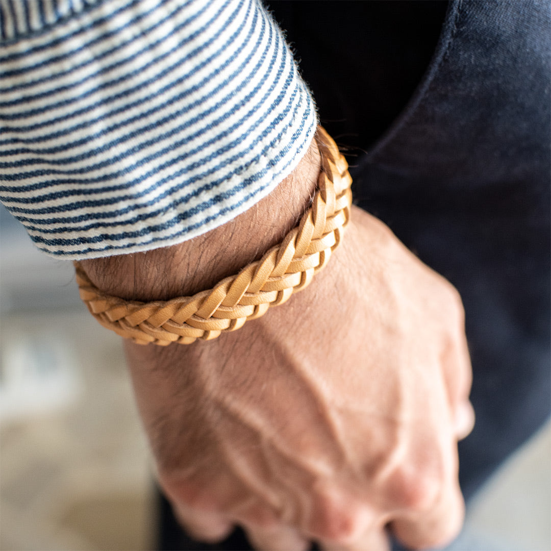 Bracciale Da Uomo, Bracciale Avvolgente, Bracciale - Foto 3